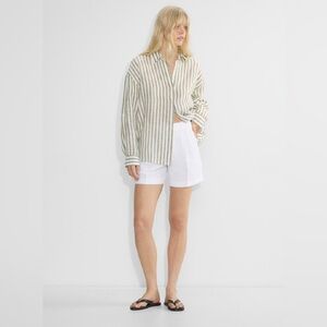 NWT The Effortless Short™ Mid-Thigh -CruiseLinen™ Relaxed high-rise linen shorts